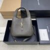 sy_no_602BC9EDCC7A1FCB8F114584DF6D1693_5 Bea Small Tote Bag – Sage Green Textured Suede & Gold