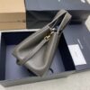 sy_no_602BC9EDCC7A1FCB8F114584DF6D1693_6 Bea Small Tote Bag – Sage Green Textured Suede & Gold
