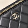 sy_no_60589EF1A17AC215607838F4CE0D7199_4 Chanel Quilted Box Bag / Vanity Case with Double-C Logo and Leather-Woven Chain (Handheld, Shoulder, or Crossbody)