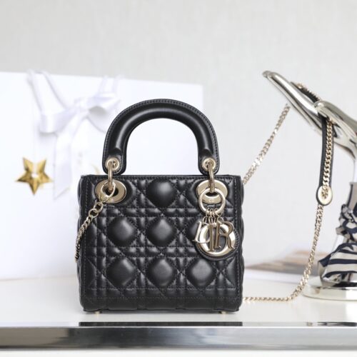 sy_no_6067C1D79830D4665868808E5732296C_0 Lady Dior Mini Three-Compartment Bag – Black