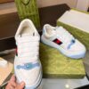sy_no_610A6312E193639ECD93235F438E77D9_0 Gucci Screener White Leather GG Embossed Chunky Lace Sneaker