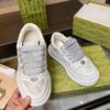 sy_no_610A6312E193639ECD93235F438E77D9_2 Gucci Screener White Leather GG Embossed Chunky Lace Sneaker
