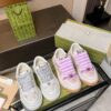 sy_no_610A6312E193639ECD93235F438E77D9_8 Gucci Screener White Leather GG Embossed Chunky Lace Sneaker