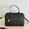 Light Khaki & Cream Signature Rowan Boston Bag