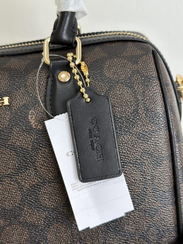 Light Khaki & Cream Signature Rowan Boston Bag