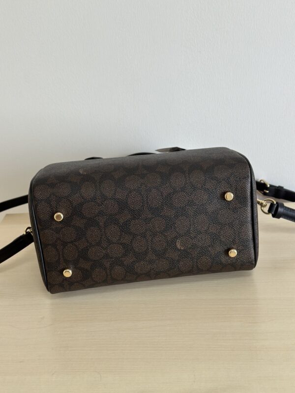 Light Khaki & Cream Signature Rowan Boston Bag