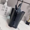 Loewe Bilbao Medium Bucket Bag – Suede & Smooth Calfskin Leather (Blue)