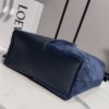 Loewe Bilbao Medium Bucket Bag – Suede & Smooth Calfskin Leather (Blue)