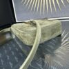 LE 5A7 Mini Phone Bag – Green Suede