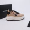 Khaki, Camel & Black Platform Chunky Sneakers