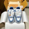 Louis Vuitton LV Trainer Maxi Blue Monogram Denim Chunky Sneakers