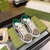 sy_no_6357560BEAF084682B4C078E68F535F9_7 Gucci Tennis 1977 Canvas Sneaker in Beige GG Canvas with Green & Red Web