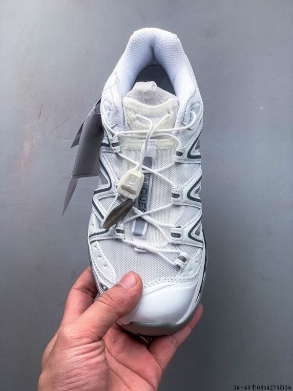 sy_no_6372018F5B32102DBD16F7040804C27C_1 Glacier White & Slate Grey Technical Trail Sneakers
