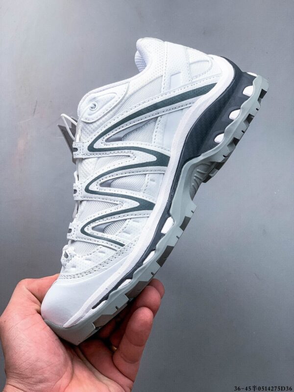 sy_no_6372018F5B32102DBD16F7040804C27C_2 Glacier White & Slate Grey Technical Trail Sneakers