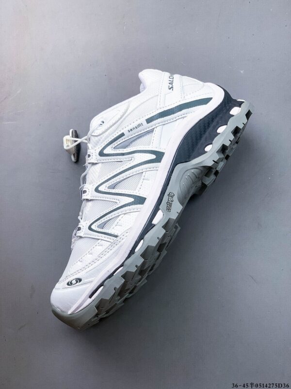 sy_no_6372018F5B32102DBD16F7040804C27C_6 Glacier White & Slate Grey Technical Trail Sneakers