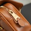 sy_no_64631D742378A9D5EFAE83041791543F_6 New Miu Miu Brown Flap Bowling Bag – Versatile Women's Commuter Bag (Long-Handle Shoulder/Underarm/Handheld Style)