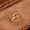 sy_no_64631D742378A9D5EFAE83041791543F_9 New Miu Miu Brown Flap Bowling Bag – Versatile Women's Commuter Bag (Long-Handle Shoulder/Underarm/Handheld Style)