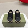 sy_no_647AFC63748E17D9EC30F1F0EC7A6D76_1 Gucci Screener Black Suede & GG Canvas Sneaker – Black
