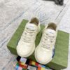 sy_no_64EE0CCBBA4ACEC7EB59A18A526629AB_1 Gucci Rhyton Ivory Leather Wave Print Chunky Sneakers
