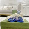 sy_no_64EE0CCBBA4ACEC7EB59A18A526629AB_2 Gucci Rhyton Ivory Leather Wave Print Chunky Sneakers