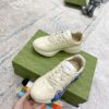 sy_no_64EE0CCBBA4ACEC7EB59A18A526629AB_4 Gucci Rhyton Ivory Leather Wave Print Chunky Sneakers
