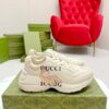 sy_no_64F0A198F01C4E2FFA255155F1BF7702_0 Gucci Rhyton Leather Sneaker in Off-White