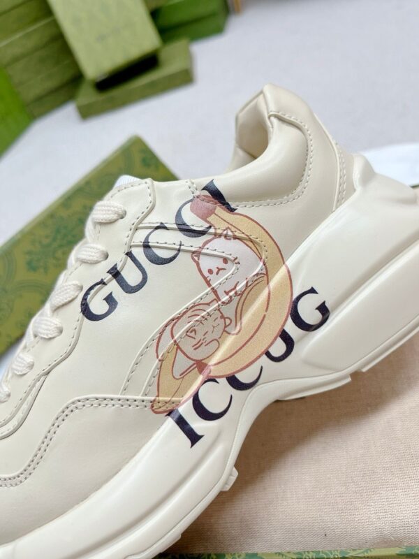sy_no_64F0A198F01C4E2FFA255155F1BF7702_8 Gucci Rhyton Leather Sneaker in Off-White