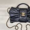 sy_no_6509D3965BBBE2A5C01FC05E7BE42059_4 Black Quilted Lambskin Bow Chain Bag