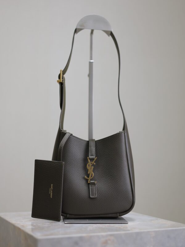 sy_no_654D759FEB19ACA2C380B5827BA40B37_0 YSL Le 5 À 7 Mini Shoulder Bag – Gray