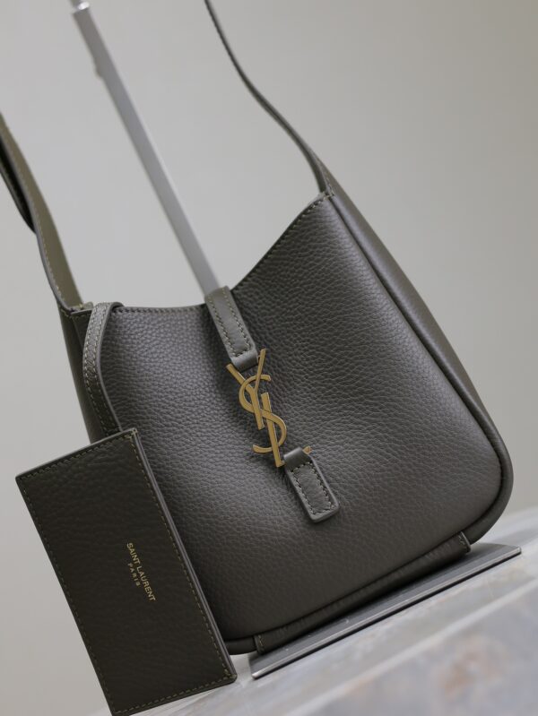 sy_no_654D759FEB19ACA2C380B5827BA40B37_1 YSL Le 5 À 7 Mini Shoulder Bag – Gray
