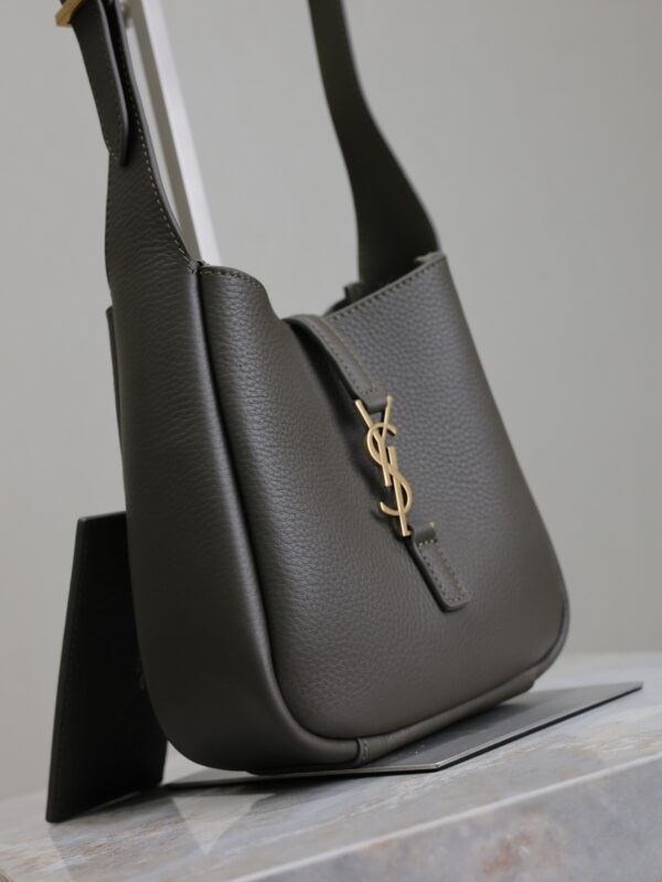 sy_no_654D759FEB19ACA2C380B5827BA40B37_2 YSL Le 5 À 7 Mini Shoulder Bag – Gray