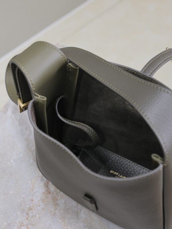 sy_no_654D759FEB19ACA2C380B5827BA40B37_4 YSL Le 5 À 7 Mini Shoulder Bag – Gray