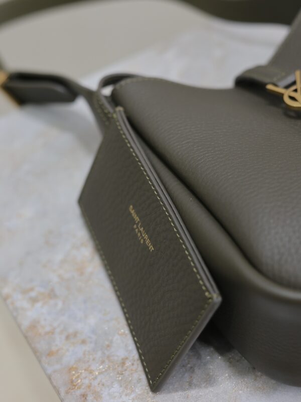 sy_no_654D759FEB19ACA2C380B5827BA40B37_8 YSL Le 5 À 7 Mini Shoulder Bag – Gray