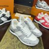 sy_no_657D15D9A8BB94D0801C0111CA2FCDC9_1 Louis Vuitton Run Away Sneakers in Grey & White