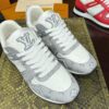 sy_no_657D15D9A8BB94D0801C0111CA2FCDC9_2 Louis Vuitton Run Away Sneakers in Grey & White