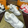 sy_no_657D15D9A8BB94D0801C0111CA2FCDC9_8 Louis Vuitton Run Away Sneakers in Grey & White
