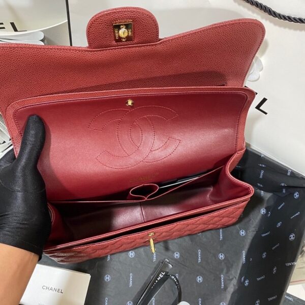 sy_no_661D2102857C9DEB18EB7A929C4AFB09_8 Chanel Caviar Grained Calfskin Flap Bag (Under-the-Arm/Shoulder Bag)