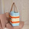 Miu Miu Women's Large Woven Fabric Tote/Shoulder Bag