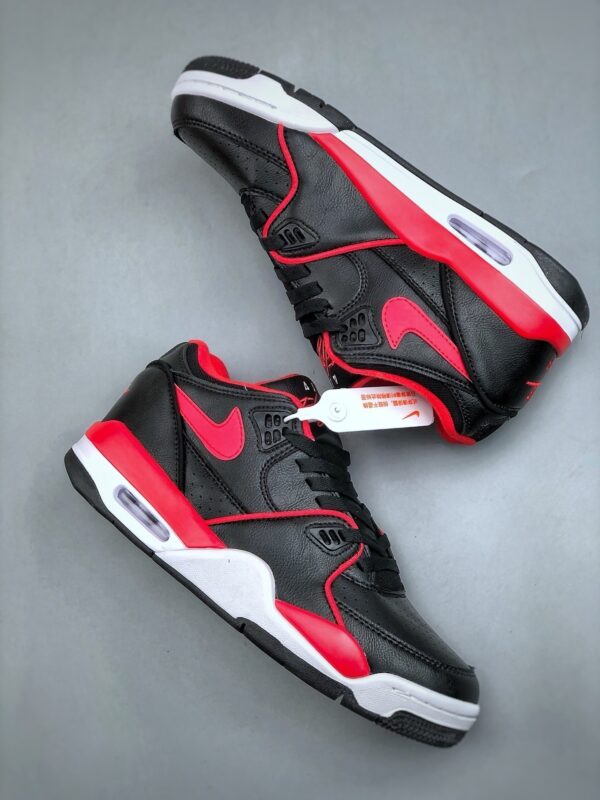 sy_no_66746AF152B8EB0657189511C65486AF_3 Nike Flight Legacy "Bred" Retro Basketball Sneakers
