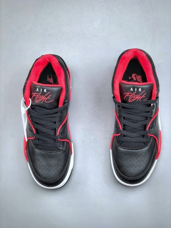sy_no_66746AF152B8EB0657189511C65486AF_4 Nike Flight Legacy "Bred" Retro Basketball Sneakers