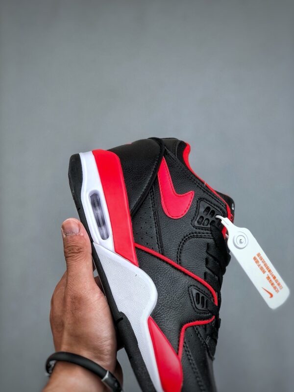 sy_no_66746AF152B8EB0657189511C65486AF_6 Nike Flight Legacy "Bred" Retro Basketball Sneakers