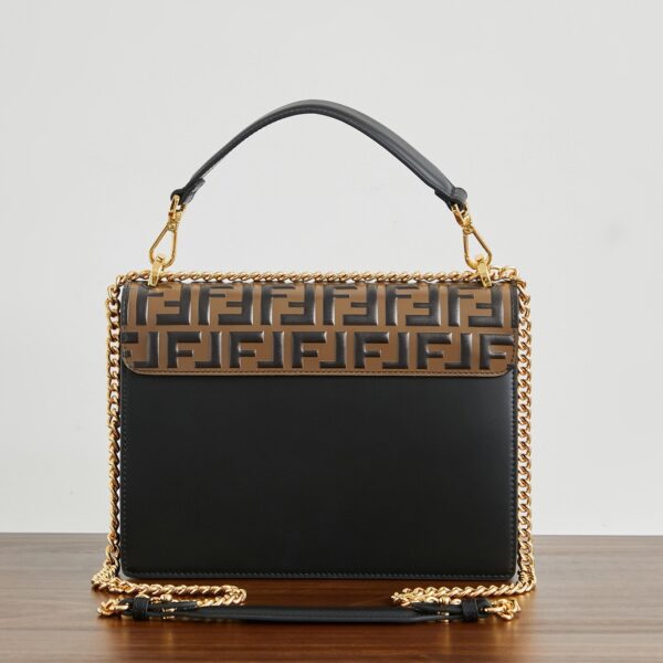 sy_no_669DF13180FB8EB959378C8E41D26727_2 Fendi Kan U Shoulder Bag – Khaki & Black