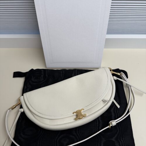 sy_no_689D05128506DD663B79635203D44A83_0 Celine Women's Small Half Moon Shoulder Bag