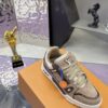 sy_no_699F709D63DC3FC4EDEFB862304748D8_4 Louis Vuitton LV Trainer Maxi Grey Khaki & Oatmeal Brown Monogram Sneakers