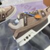 sy_no_699F709D63DC3FC4EDEFB862304748D8_7 Louis Vuitton LV Trainer Maxi Grey Khaki & Oatmeal Brown Monogram Sneakers