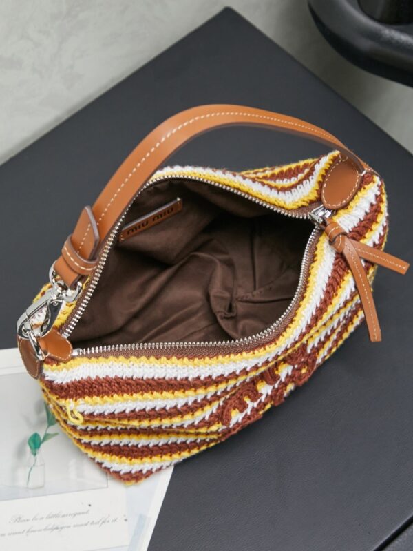 sy_no_69D4EB18F4747DD807B98245EA9EF634_7 Miu Miu Women's Mini Crochet Shoulder/Handbag