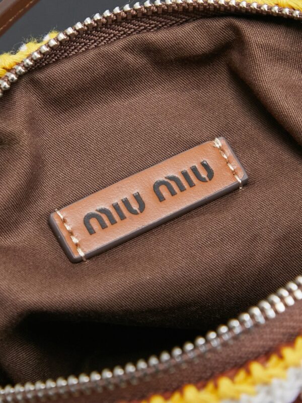 sy_no_69D4EB18F4747DD807B98245EA9EF634_8 Miu Miu Women's Mini Crochet Shoulder/Handbag