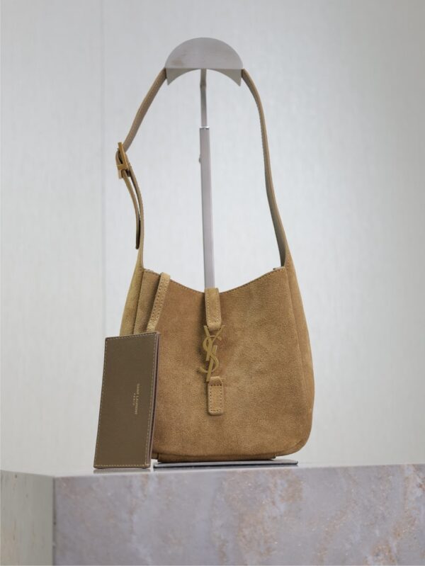 YSL Le 5 À 7 Mini Suede Shoulder Bag