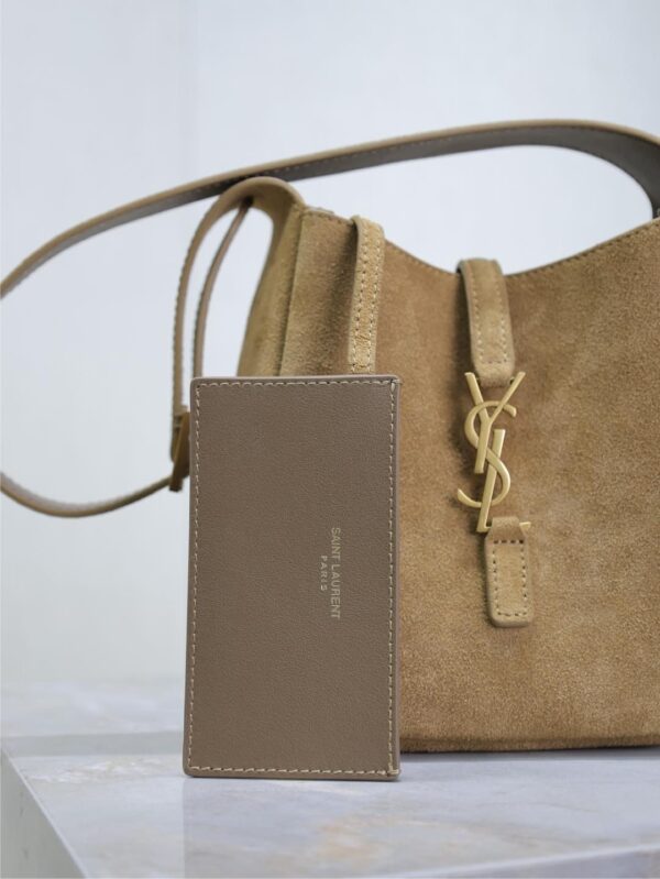 YSL Le 5 À 7 Mini Suede Shoulder Bag