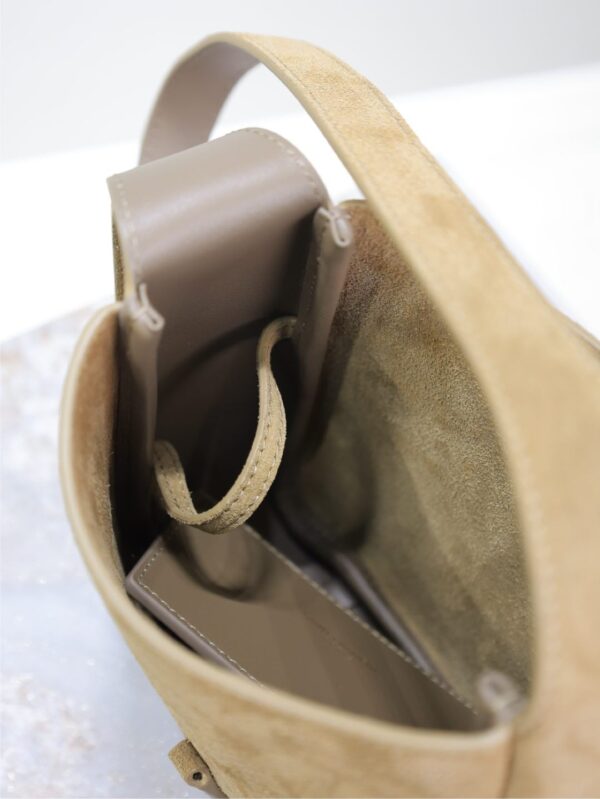 YSL Le 5 À 7 Mini Suede Shoulder Bag